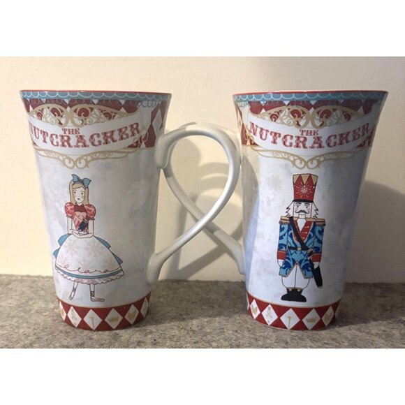 Two 222 Fifth The NutCracker  6.25" Coffee Mugs  # 3044 - Picture 2 of 5